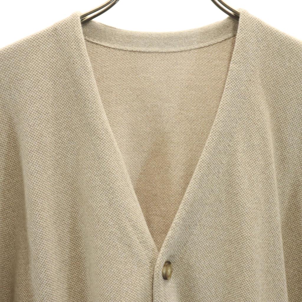 Crepuscule Made In Japan Long Sleeve V Neck Cardigan 2 Beige Men's Used