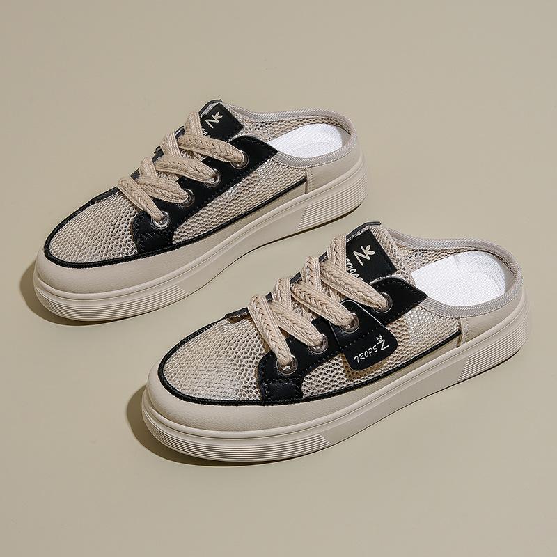 Women's Shoes New Spring Leather Casual Board Shoes with Skirts Versatile and Not Tired Feet Soft-soled Sports Shoes