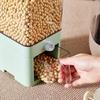 Grain Storage Box With Measuring Cup Moisture-Proof Dustproof Bottles For Nuts Coffee Beans