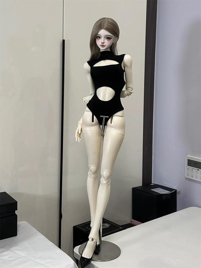 HAMRETHYPPZ BJD Ball Jointed Doll Doll Doll Maid Ball Jointed Doll Sexy Black Sexy Suit and Body Not 1/4 1/6 1/3 Dress, Costume, Outfit, Dress-Up,