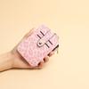 Women'S Leopard Print Slim Wallet with Multi-Card Slots, Key Ring Zipper Closure, Card Holder For Compact Everyday Carry for Women