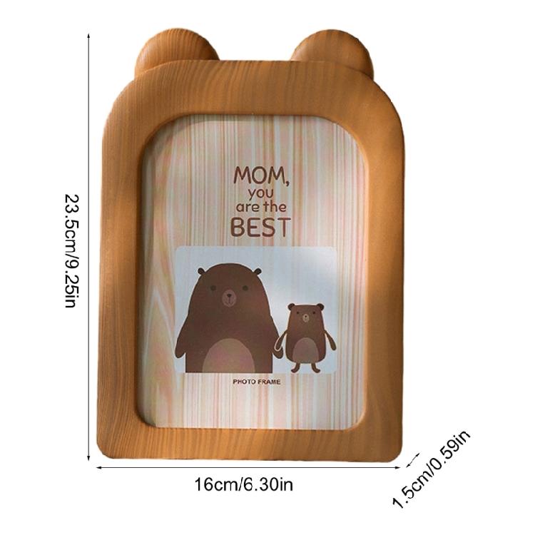 Fotorahmen 7 Zoll Cartoon Bilderrahmen Babyzimmer Kindergarten Tisch Wanddeko