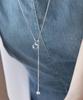 Tatiana Gem Point Y-Line Long Necklace Nz2492