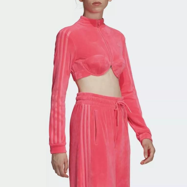 New Adidas X Jeremy Scott Track Top Solar Pink H50967