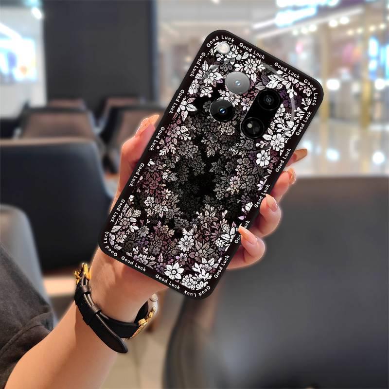 Infinix Zero40 4G/5G Silicone Phone Case - Fun, Cute, Youthful Design for Women