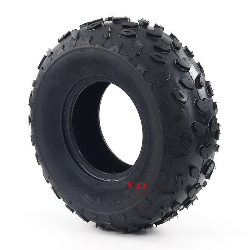 Diamond Tread Off-Road Front Tire 19x7-8 Inch for ATV Beach Kart