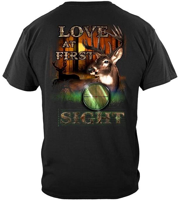 New DEER LOVE AT FIRST SIGHT T Shirt M