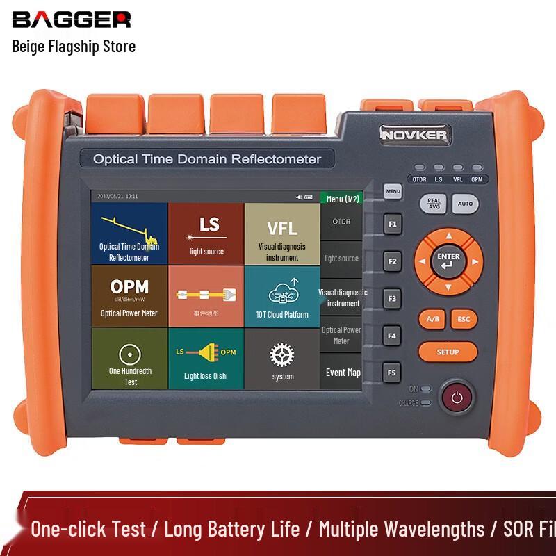 

BAGGER Noke OTDR Fiber Optic Network Tester