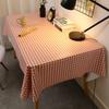 Tablecloth Waterproof and Oil-proof Wash-free Desk Rectangular Dining Table Tablecloth Coffee Table PVC Table Mat