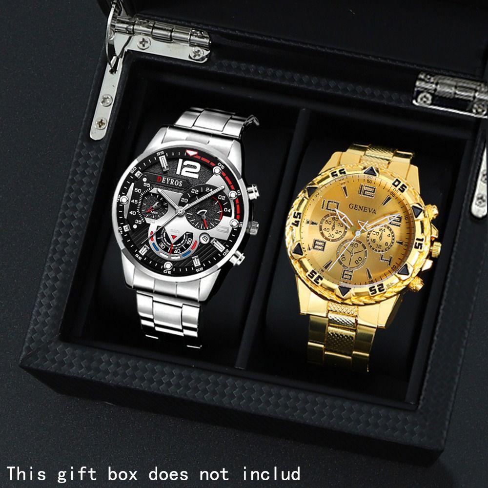 2-Piece Watch Men S Watch Steel Belt Watch Quartz Watch Sports Men S Watch Watch