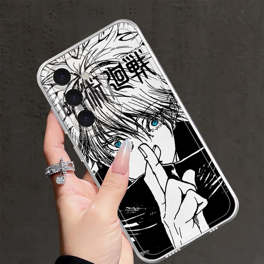 J-Jujutsus K-Kaisens Anime Phone Cover Case for Samsung Galaxy A57 A52 A54 A15 A34 A35 A25 A51 A55 A36 A37 A52 A17 A26 A24 A56