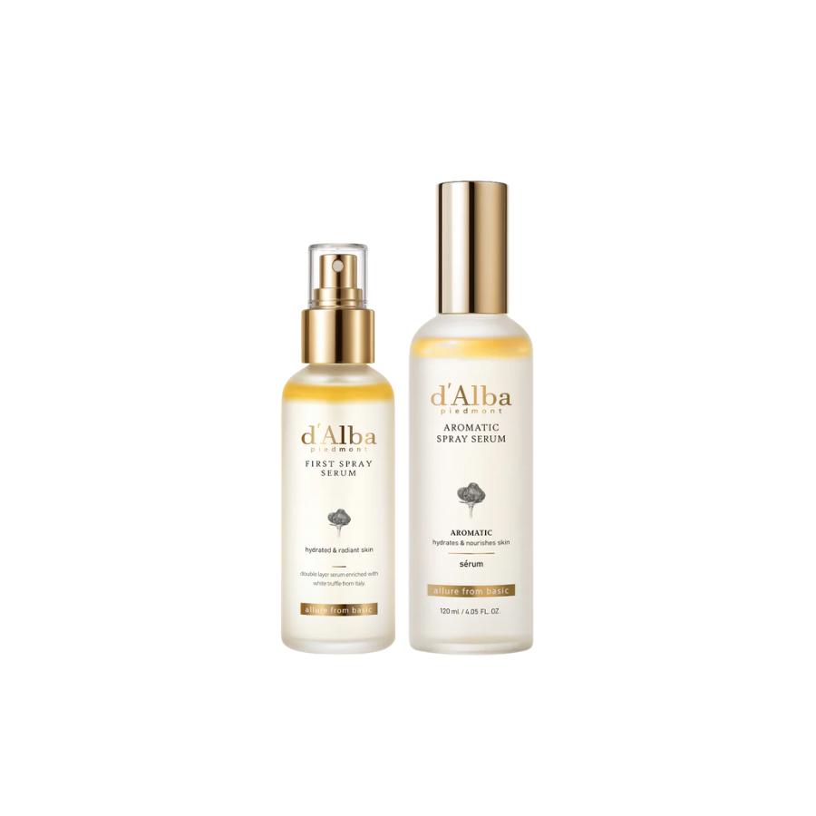 d'Alba Aromatic Spray Serum 120ml + 60ml Gift Set