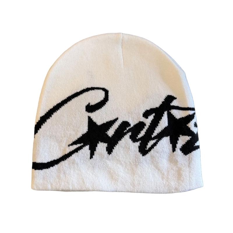 American Style Knit Beanies For Women Winter Warm Soft Yarn Hat Trendy Streetwear Accessory Unisex Design