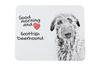 Deerhound, Scottish Deerhound - Mouse Pad with Print, Personalized Dog-themed Mouse Pad, Unique Gadget for an Office Worker by Art-Dog Brand