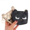 Mini Cute Cat Wallet Keychain Cartoon Lipstick Bag Fashion Earphone Keys Storage Bags Zipper Coin Purse Pendant Girls Gift