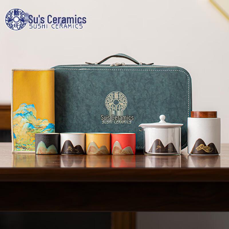 

Sutang Ceramic Hand-Painted Teaware Set