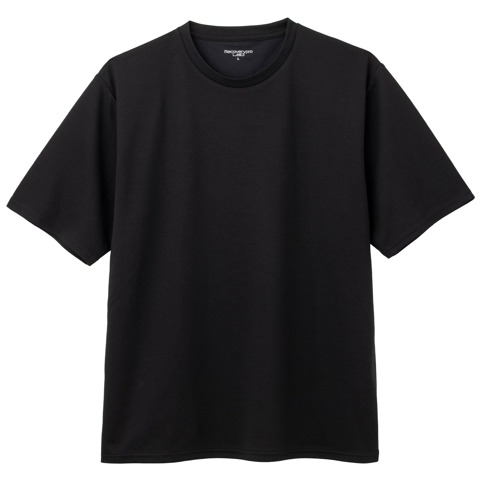 

Recoverypro Восстановление от усталости Футболка с коротким рукавом Круглый вырез Общая Медицинская Унисекс Лабораторная. Носить, Шея, Черный, XL, Устройство, чёрный