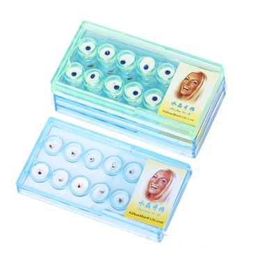 (Brisand) 10 teile/schachtel 2mm Dental Bunte Kristall Zahn Schmuck Edelstein Ornamente Dekor