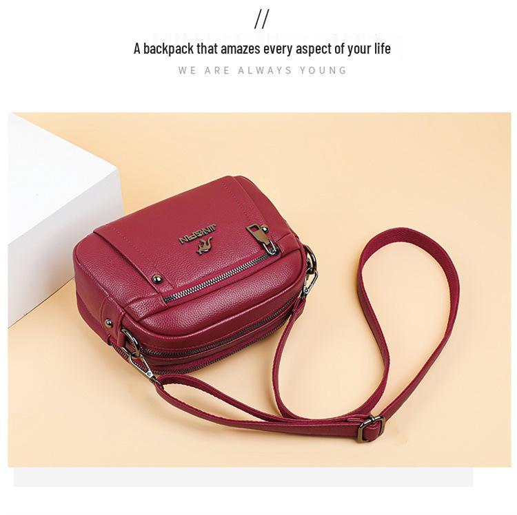 Women's High-End Crossbody and Shoulder Bag, Trendy 2025 Style Handbag for Moms