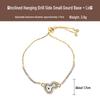 Handmade Song Brocade Bracelet Kit: DIY Base Tray & Jewelry Ornaments for Children's Team Building or Salon Events