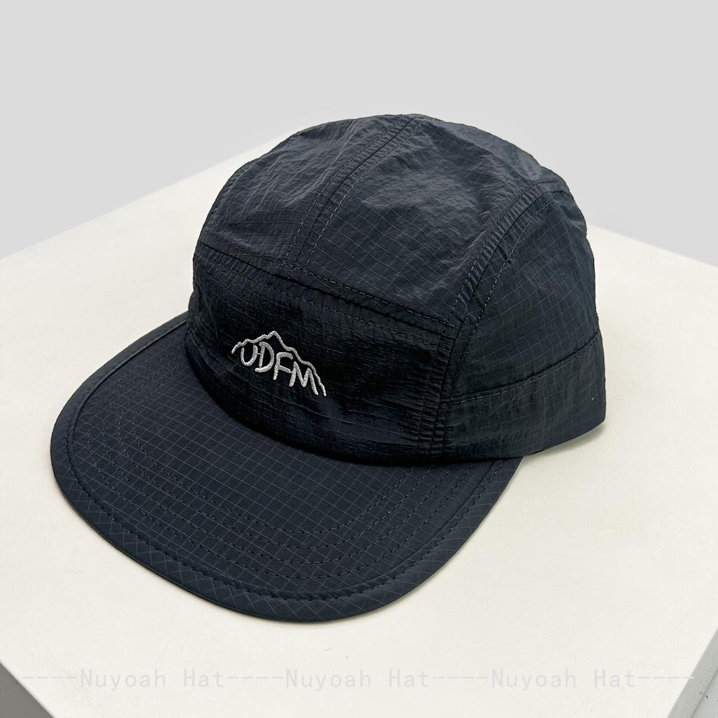 Quick Drying Plaid Embroidered Letters Baseball Hats Sunshade Flat Eave Breathable New Men Women Outdoor Peaked Caps Versatile