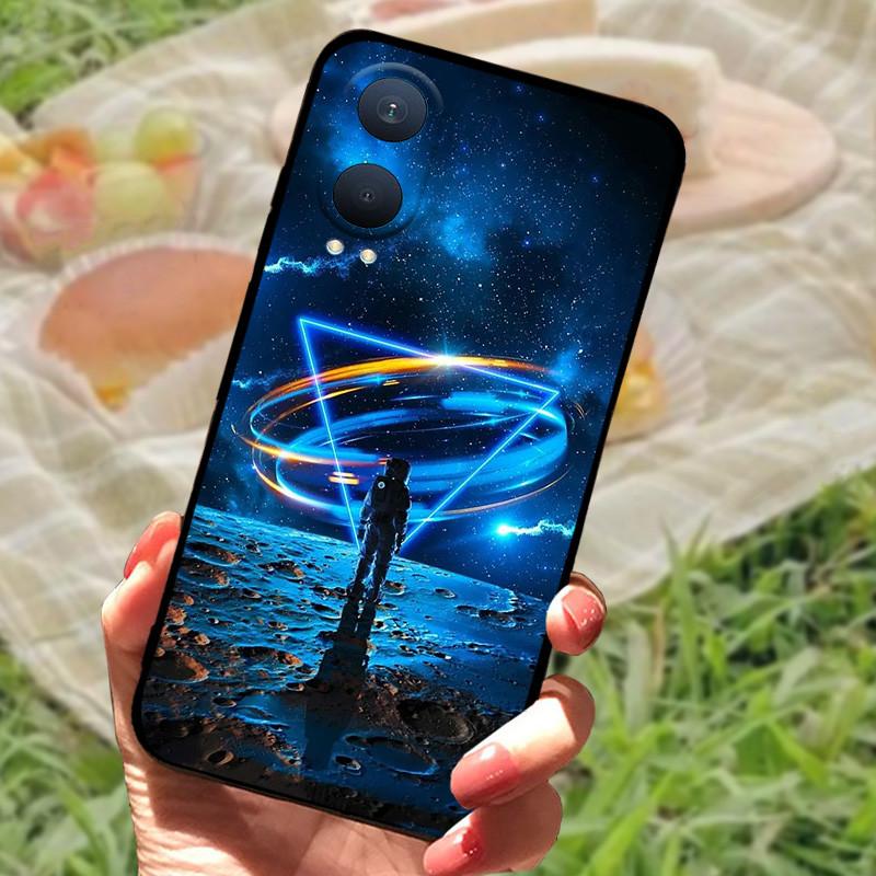 For Oneplus Nord CE4 Lite Case Cover Silicone Soft Marble Black Bumper Funda Coque for Oneplus Nord CE 4 Lite Full Protective