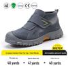 Welder Safety Shoes: Breathable, Anti-smash, Anti-puncture, Anti-slip, Steel Toe, Comfortable, Wear-resistant, Lightweight Work Footwear.