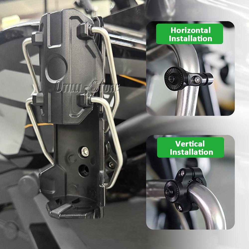Motorcycle Cup Holder Support Quick Release Adjustable Water Bottle Holder Handlebar Stand for MTB Road Cycling