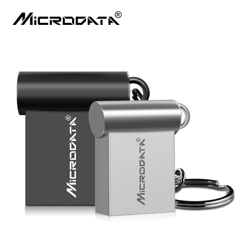 Super Mini Micro Pen Drive Metal USB 8GB 16GB 32GB 64GB USB Flash Drive Memory Stick