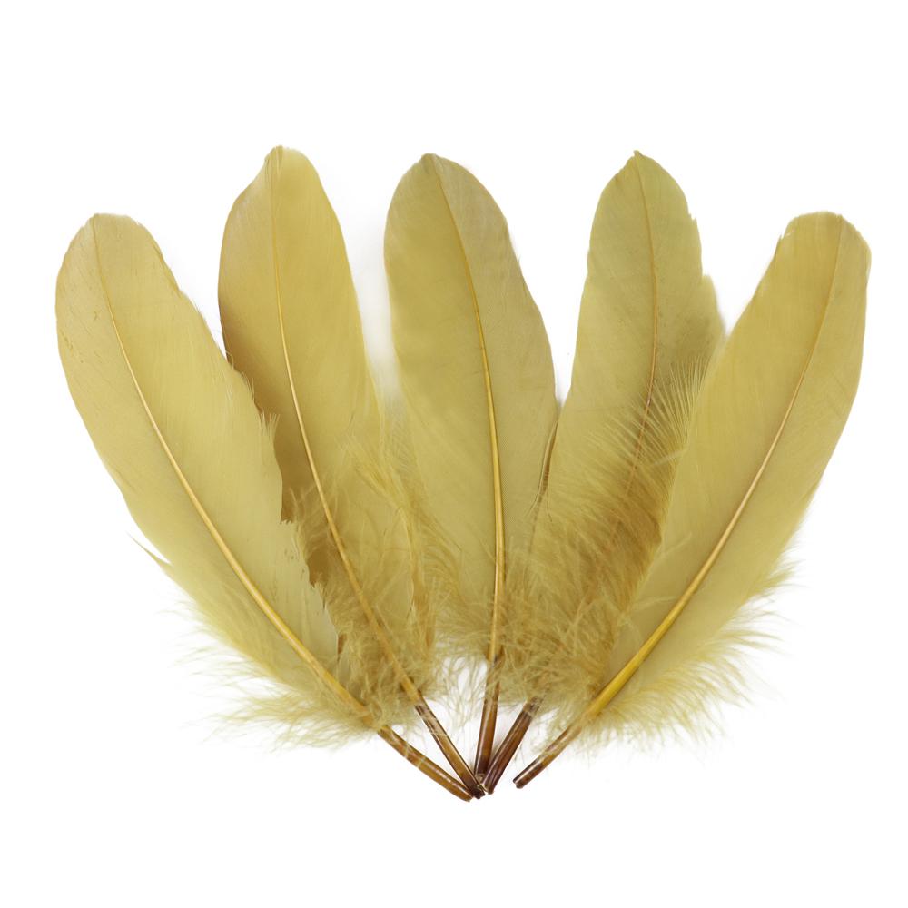 50/200/500 Stück Harte Stange Natürliche Gänsefedern Bastel Federn Weiße Federn Schmuckherstellung DIY Party Hochzeitsdekoration 15-20CM