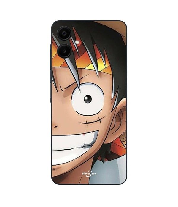 Phone Case - Maniacase - Samsung Galaxy A06 - Silicone - Soft - Anime Monkey D. Luffy