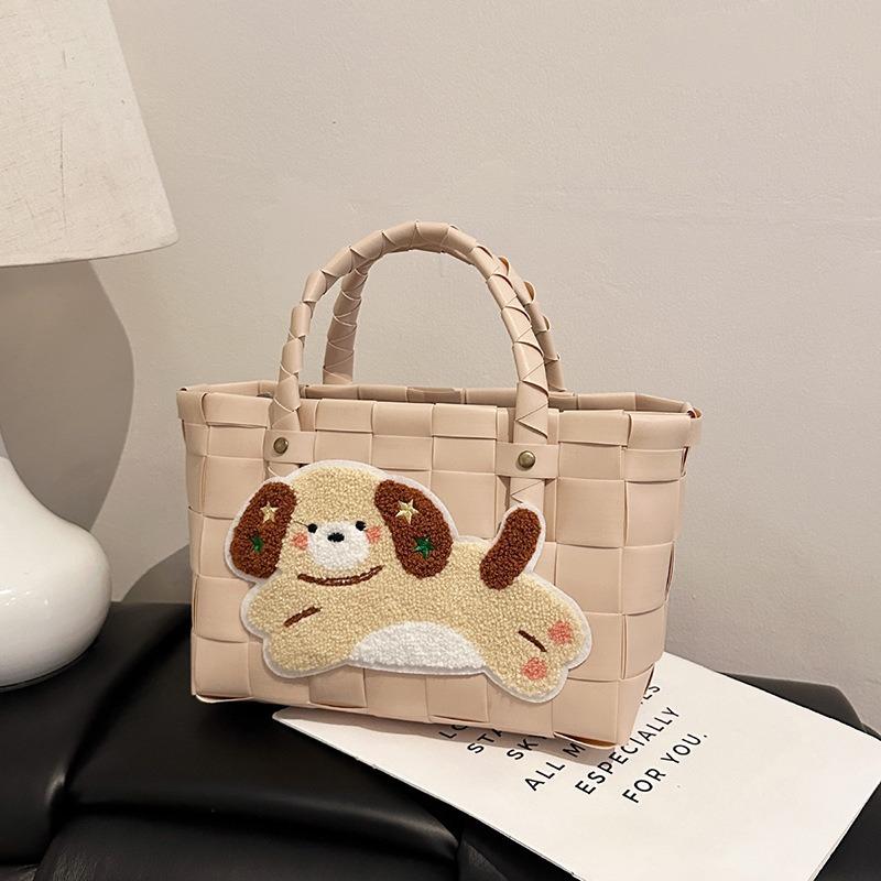 Souvenir Hand-woven Vegetable Basket Bag Women's Summer Seaside Vacation Wind Wind Portable Basket