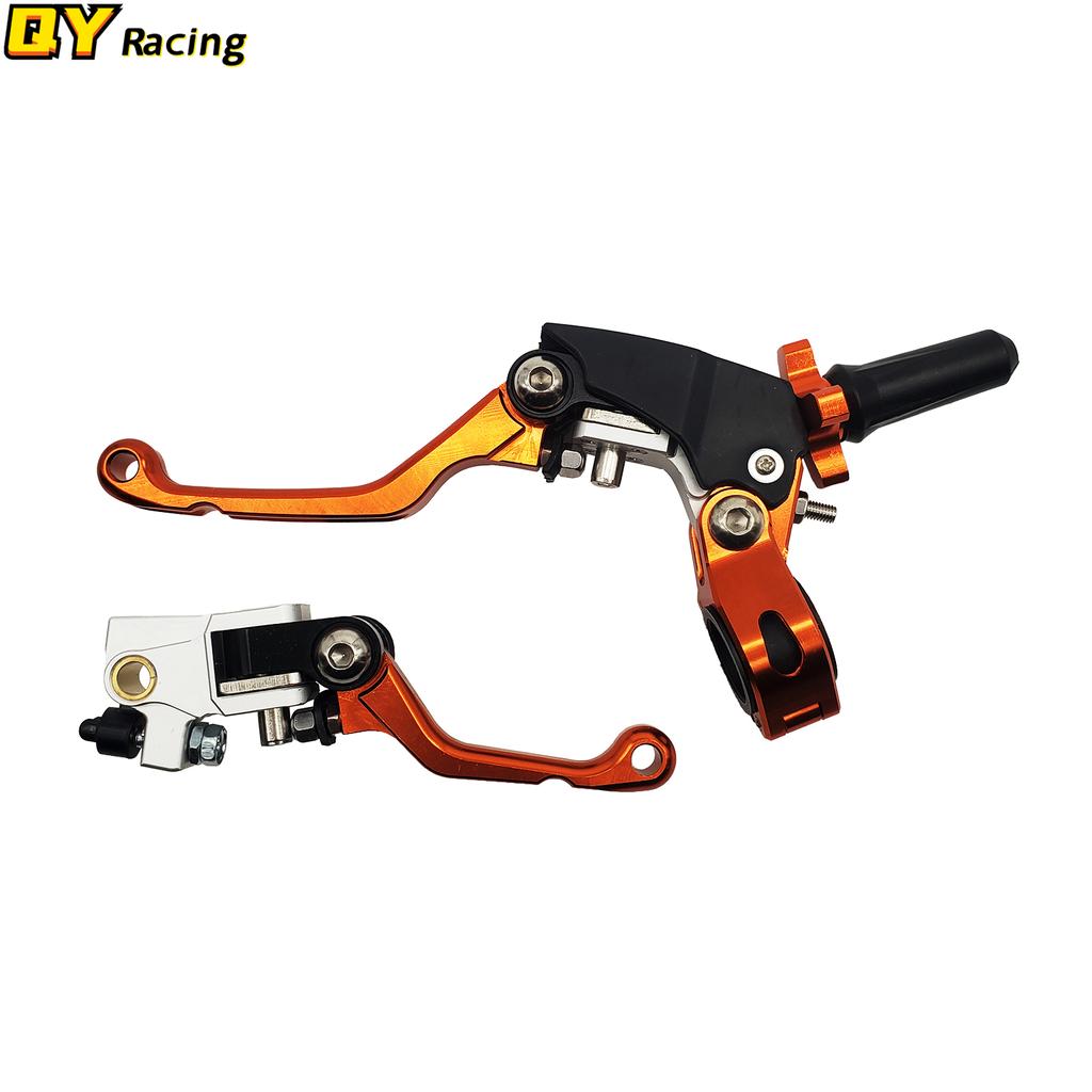 CNC 360° Labor-saving Anti-slip Folding Brake Clutch For HONDA CRF YAMAHA YZF BOSUER BSE M2 M4 M5 M6 KAYO K2 K6 K6R KT250 TT TS