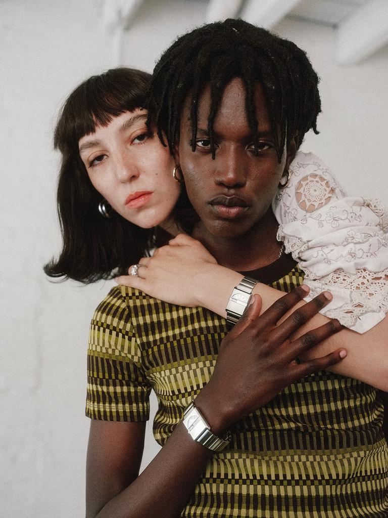 Breda Pulse Tandem Silver Watch for Men and Women, 26mm, Silver