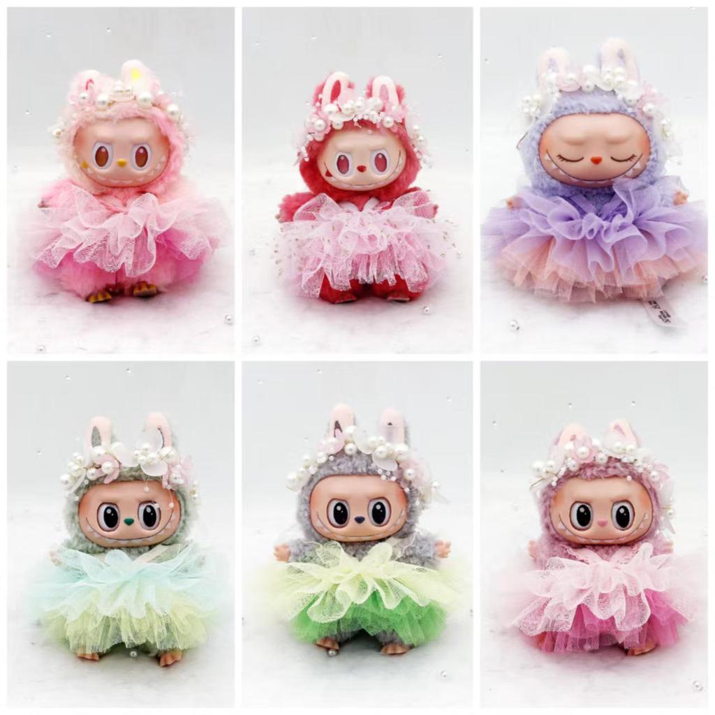 Labubu Plush Toy Pendant Doll Clothes (Generations 1-3; Doll Not Included)