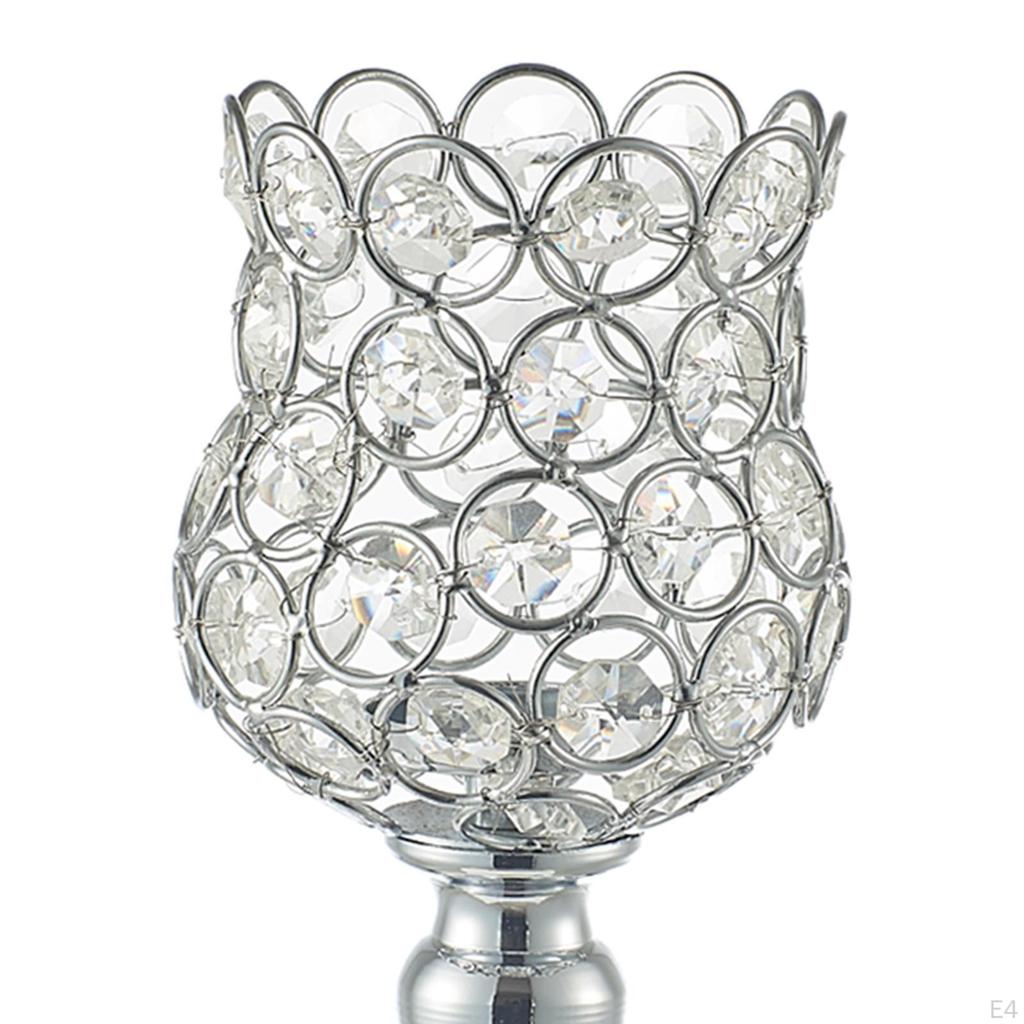 Crystal Holder Candelabra s for Centerpiece