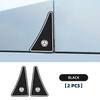 2pcs/set Car Badge Scratch Guard Anti-collision Door Corner Cover For Mercedes Benz B/C/E/S Class A Class C200L GLC GLE CLA CS1