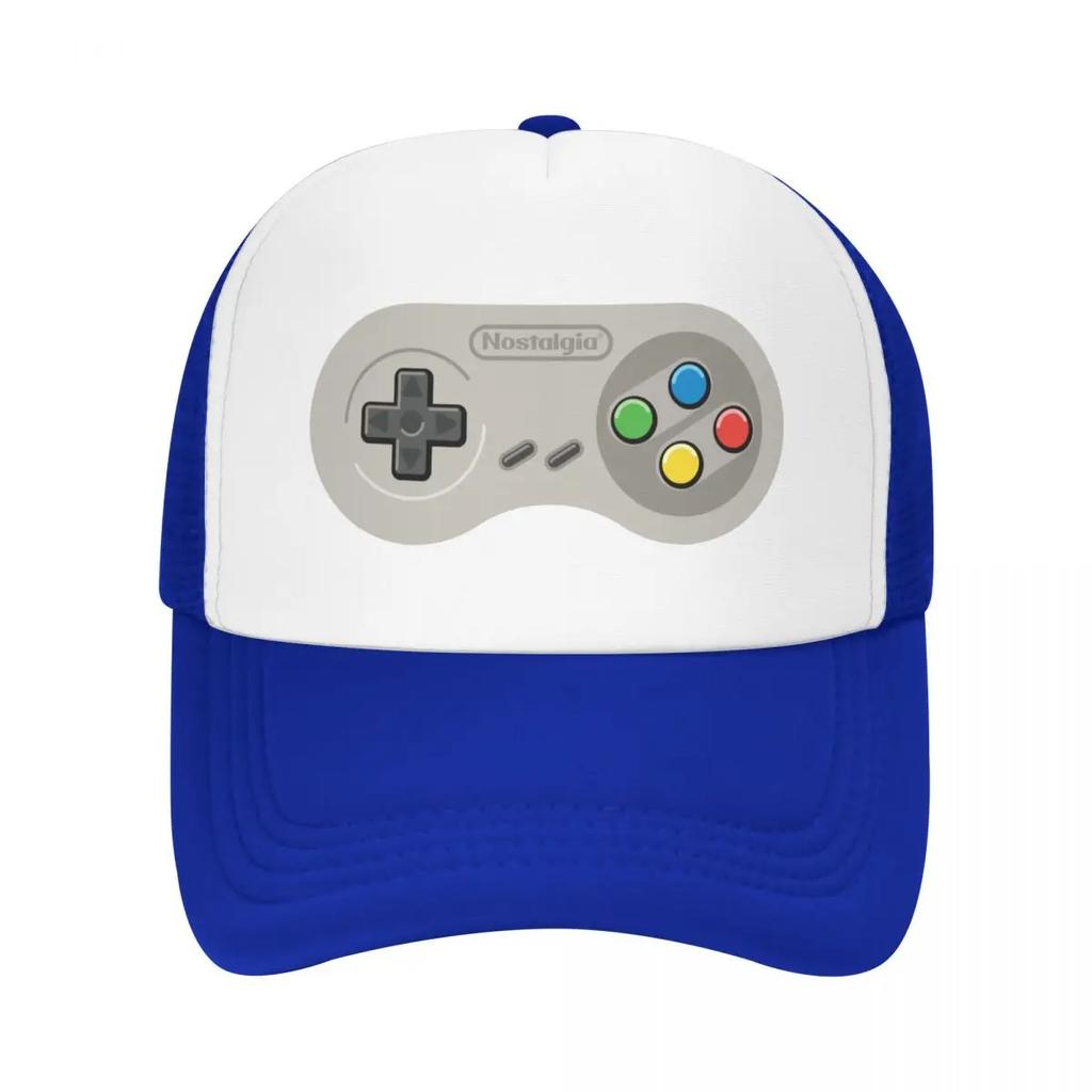 Personalized Retro Video Game Controller Baseball Cap Outdoor Unisex Womens Adjustable Gamer Gift Trucker Hat Autumn Dad Hat