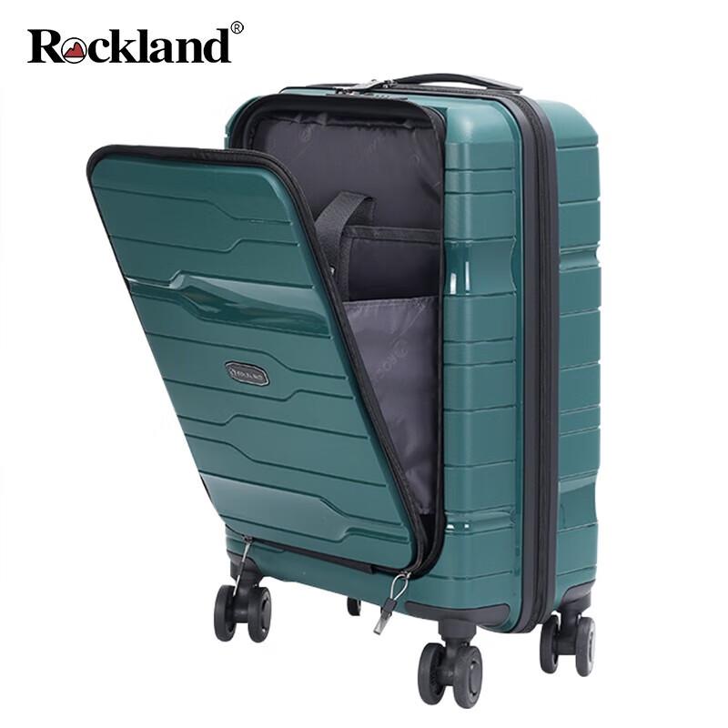 Rockland Front-Opening Spinner Carry-On Luggage