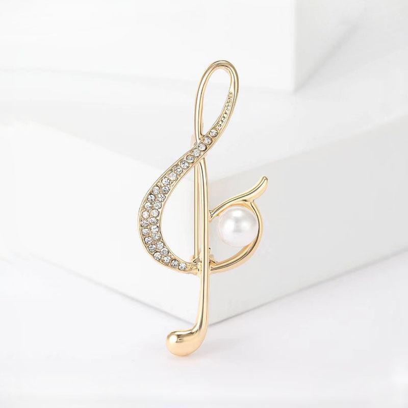 

Брошь Женская Элегантная Музыкальная Нота Шарм Ювелирные Изделия 1 pc