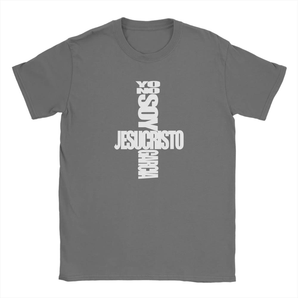 Robe Extremoduro Jesus Christ Dorso T Shirts Cotton TShirts for Men Trendy Cool Print Tee Shirt Short Sleeves Streetwear Tees