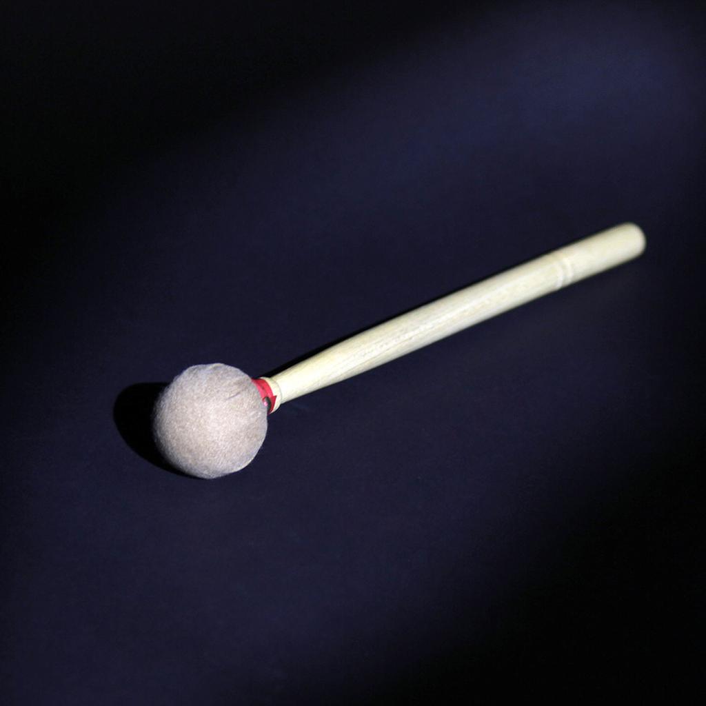 Percussion Mallet, Timpani Sticks for Drum Instrument Accessory Drum Mallet Percussion Marchings with Cotton Cloth Head