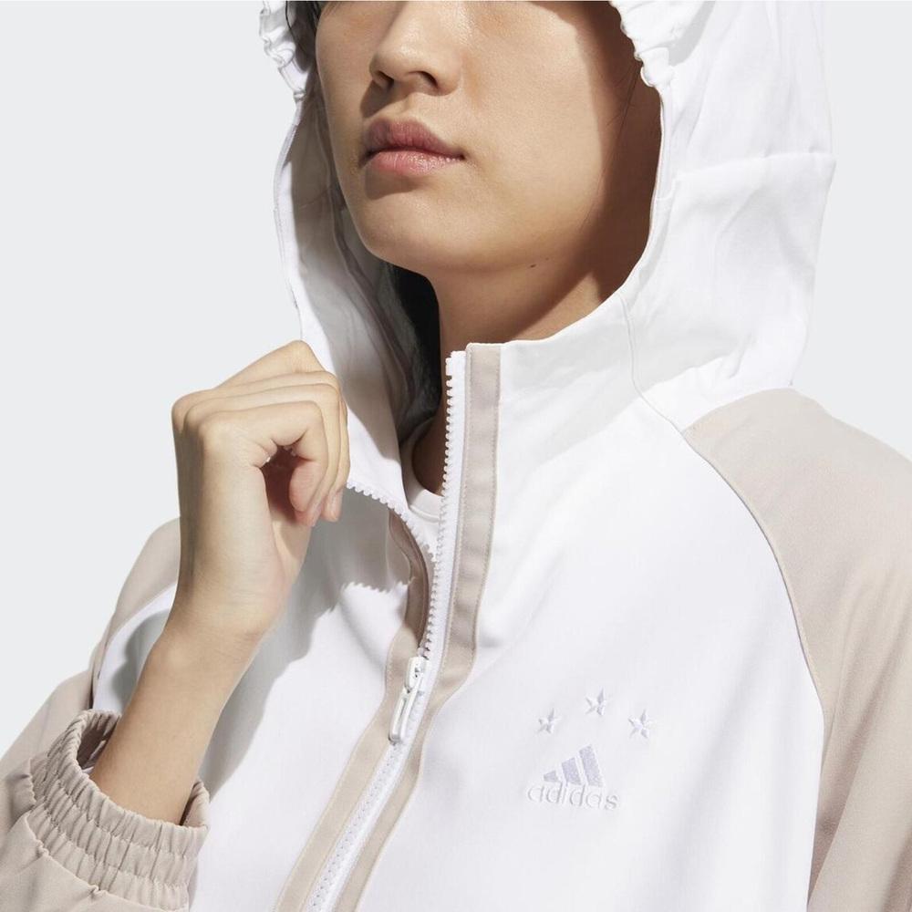 Adidas Focus Woven Jacket With Spliced Contrast Women Jacket Lotus-Pink HY2814