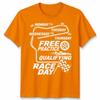Unisex F1 Formula 1 Days Of The Week T Shirt Handmade Racing Fan Gift Tee
