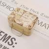 Retro Mini Portable decorative box, change storage box, beauty metal packaging box, holiday candy metal box.