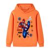 B1387 Kids Boys Girls Anime Printed Casual Long Sleeves Hoodie