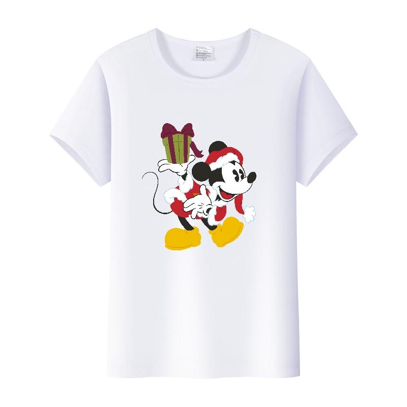 Summer Short Sleeve T-shirt Unisex Cartoon Tshirt Tops Oversized Tee Mickey Mouse Graphic Clothes