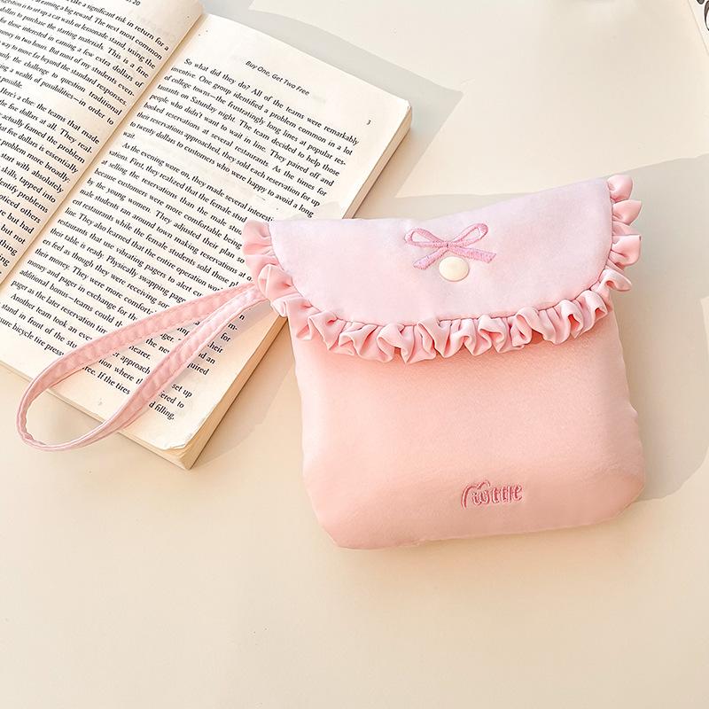 Sanitary Napkins Menstruation Towel Storage Bag Portable Mini Student Monthly Bag Storage Bag