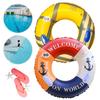 Inflatable Swim Ring Pool Floating Rings Leakproof with Handle Blow Up Swim Tube Water Play Equipment PVC Pool Floats for Adults