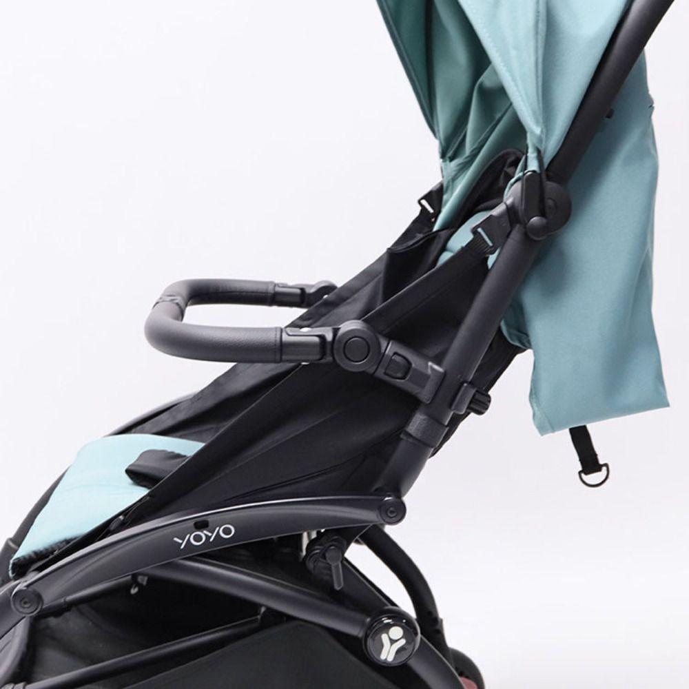 

Handlebar Armrest Bumper Bar PU Cover Handle Pushchair Front Bumper Trolley чорний
